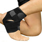 Ankle Brace Support - Breathable Neoprene Sleeve - Pain Relief for Ligament Damage, Sprains, Plantar Fasciitis - Adjustable Strap for Women & Men - VITALIVE