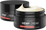 [2-Pack] Hemp Cream for Muscle & Joint  - High Strength - Infused with Arnica and Turmeric - Premium Grade Natural Relief Hemp Oil Gel Herbal Cream for Soothing Neck Back Shoulders Knees 120g