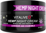 Hemp Night Cream Extra Strong Hemp Oil Cream 100ml Premium High Strength with active Hemp Seed Cream for Muscle Recovery, Soreness – Natural Cream Formula for Muscles and Joints, Back, Knees, Neck