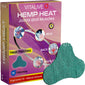 Hemp Heat Patches x15 | Natural Deep Heat Patches | Self Adhesive Transdermal | Pain Relief Plasters for Knees | Heat Pads | Hemp Cream for Pain Relief | Muscle & Joints Shoulder, Neck, Back Pain Relief
